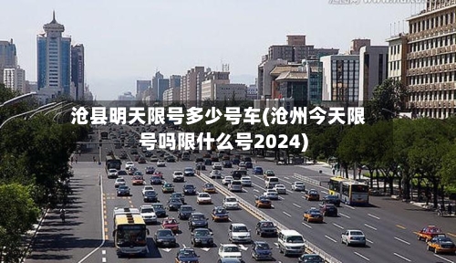 沧县明天限号多少号车(沧州今天限号吗限什么号2024)-第3张图片