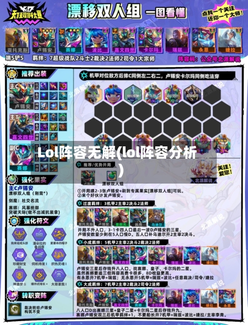 Lol阵容无解(lol阵容分析)