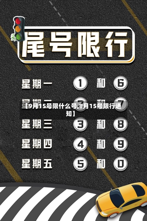 【9月15号限什么号,8月15号限行通知】-第3张图片