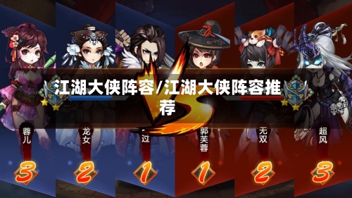 江湖大侠阵容/江湖大侠阵容推荐-第3张图片