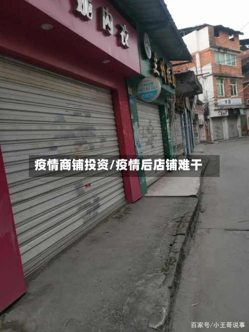 疫情商铺投资/疫情后店铺难干