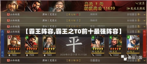 【霸王阵容,霸王之T0前十最强阵容】-第2张图片