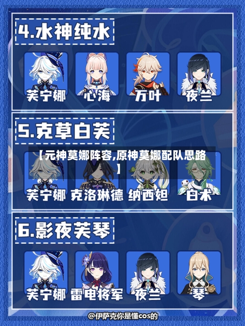【元神莫娜阵容,原神莫娜配队思路】-第2张图片