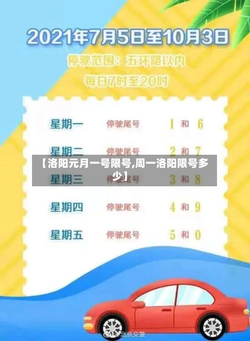 【洛阳元月一号限号,周一洛阳限号多少】-第3张图片