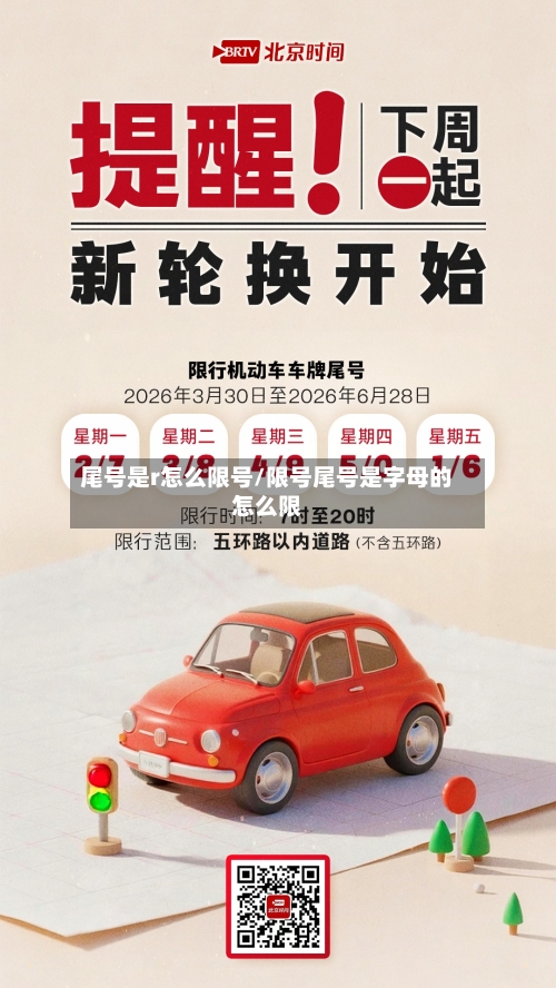 尾号是r怎么限号/限号尾号是字母的怎么限