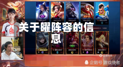 关于曜阵容的信息-第3张图片