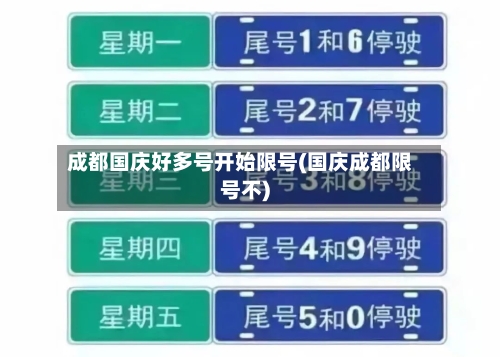成都国庆好多号开始限号(国庆成都限号不)