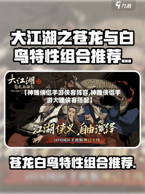 【神雕侠侣手游侠客阵容,神雕侠侣手游大理侠客搭配】