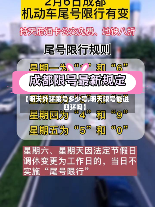 【明天外环限号多少号,明天限号能进四环吗】-第3张图片