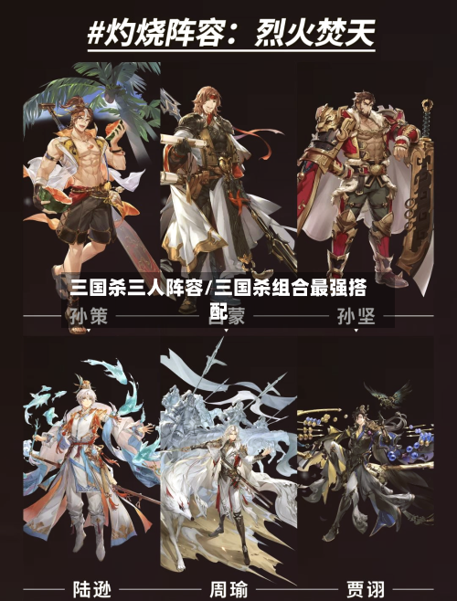 三国杀三人阵容/三国杀组合最强搭配