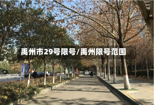 禹州市29号限号/禹州限号范围