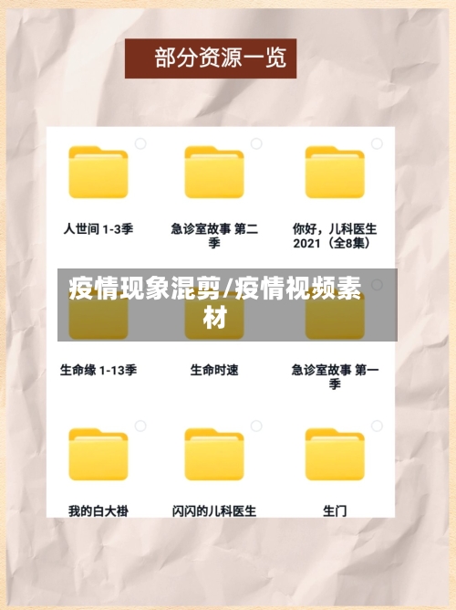 疫情现象混剪/疫情视频素材-第2张图片