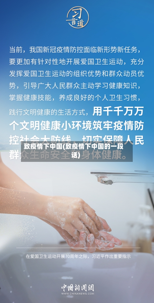 致疫情下中国(致疫情下中国的一段话)
