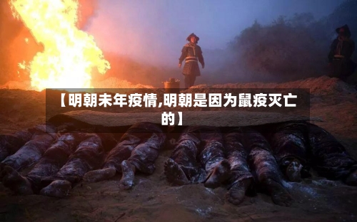 【明朝未年疫情,明朝是因为鼠疫灭亡的】-第2张图片