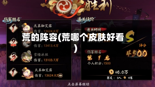 荒的阵容(荒哪个皮肤好看)
