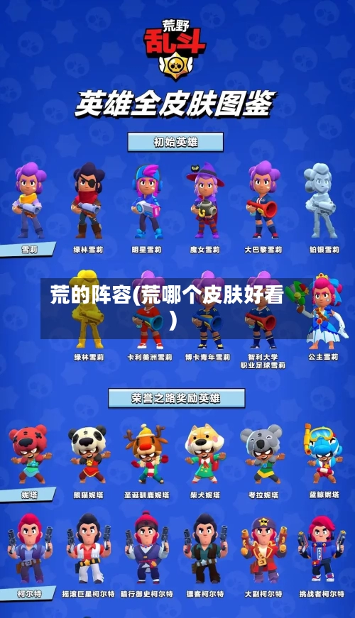 荒的阵容(荒哪个皮肤好看)-第2张图片