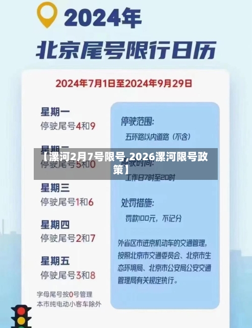 【漯河2月7号限号,2026漯河限号政策】-第2张图片