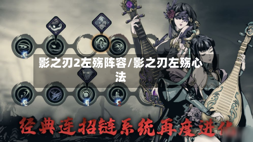 影之刃2左殇阵容/影之刃左殇心法