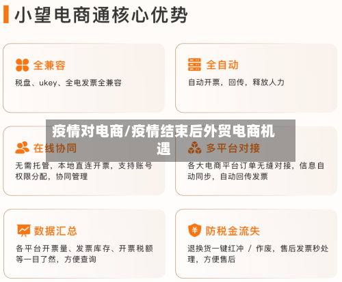 疫情对电商/疫情结束后外贸电商机遇