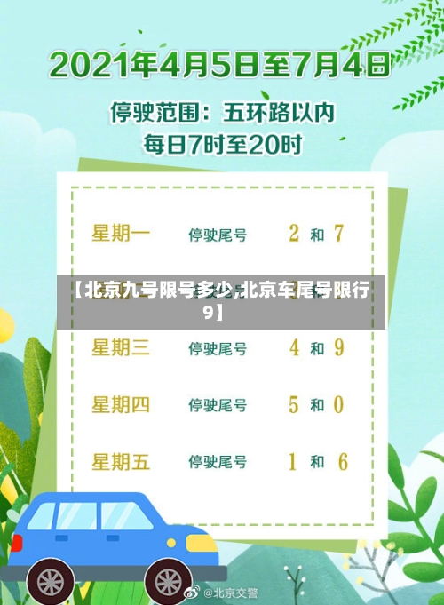 【北京九号限号多少,北京车尾号限行9】