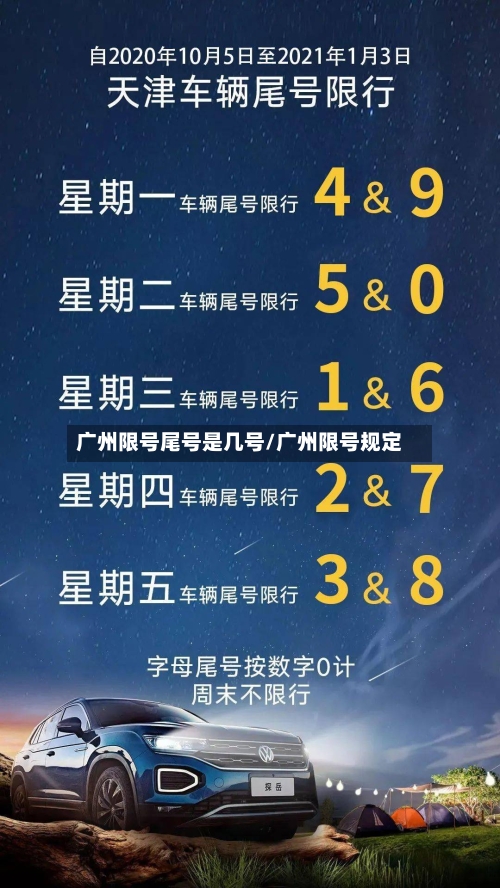 广州限号尾号是几号/广州限号规定-第3张图片