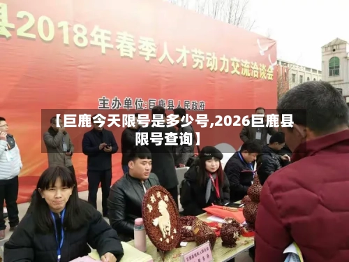 【巨鹿今天限号是多少号,2026巨鹿县限号查询】-第3张图片