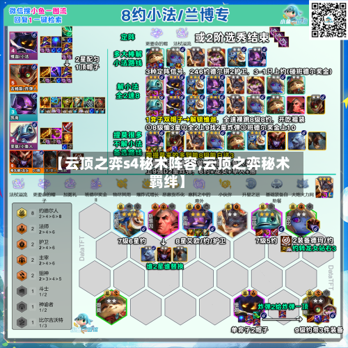 【云顶之弈s4秘术阵容,云顶之弈秘术羁绊】-第3张图片