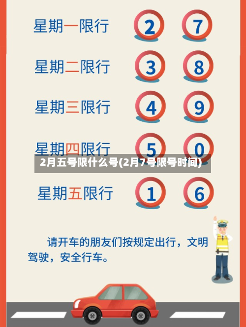 2月五号限什么号(2月7号限号时间)