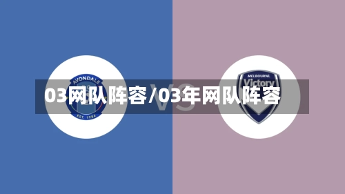 03网队阵容/03年网队阵容-第3张图片