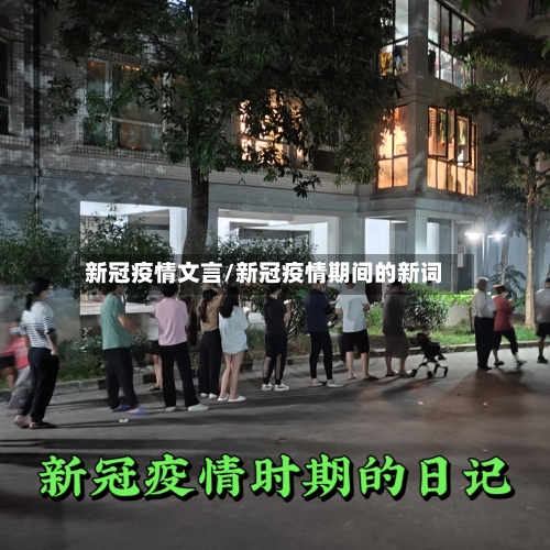 新冠疫情文言/新冠疫情期间的新词-第2张图片