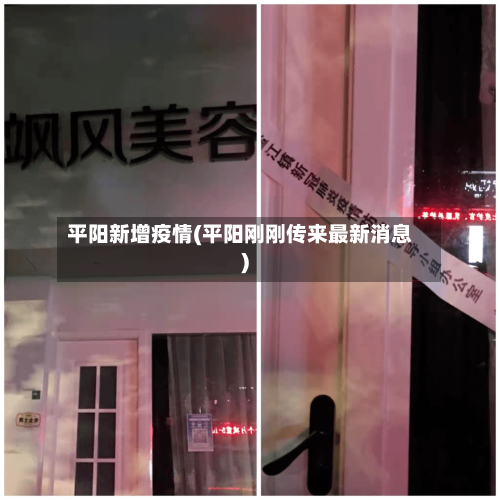 平阳新增疫情(平阳刚刚传来最新消息)