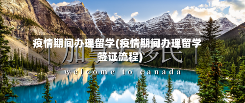 疫情期间办理留学(疫情期间办理留学签证流程)