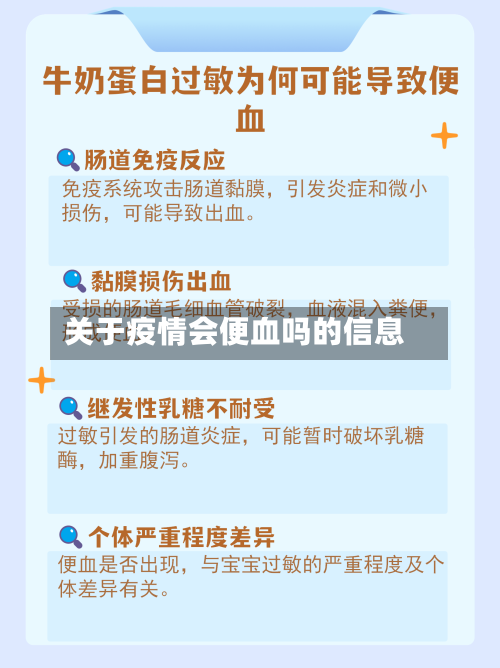 关于疫情会便血吗的信息