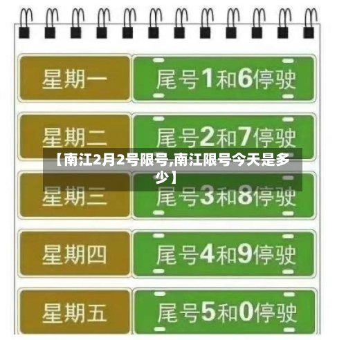 【南江2月2号限号,南江限号今天是多少】-第2张图片