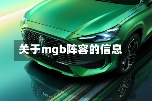 关于mgb阵容的信息
