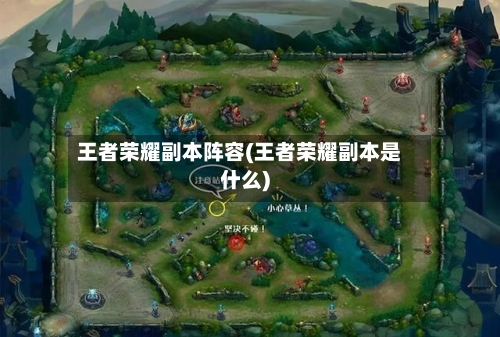 王者荣耀副本阵容(王者荣耀副本是什么)