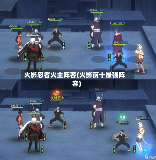 火影忍者火主阵容(火影前十最强阵容)-第3张图片