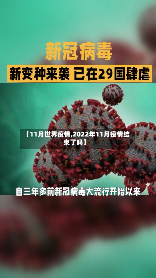 【11月世界疫情,2022年11月疫情结束了吗】