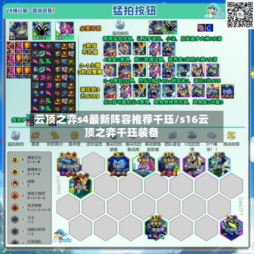 云顶之弈s4最新阵容推荐千珏/s16云顶之弈千珏装备-第3张图片