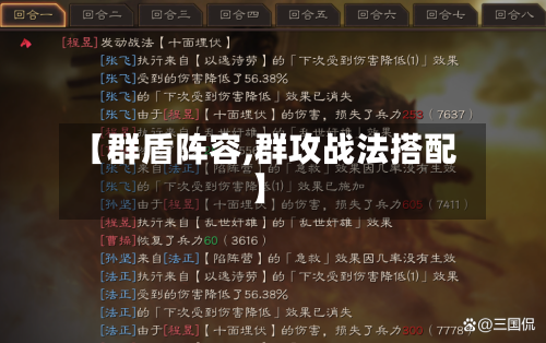 【群盾阵容,群攻战法搭配】-第2张图片