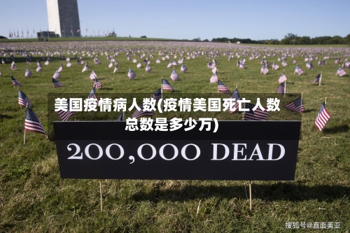 美国疫情病人数(疫情美国死亡人数总数是多少万)-第2张图片