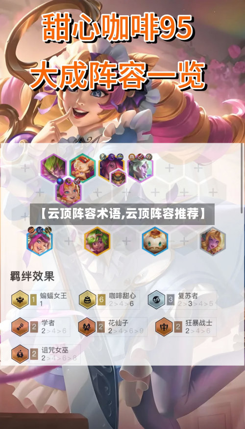 【云顶阵容术语,云顶阵容推荐】