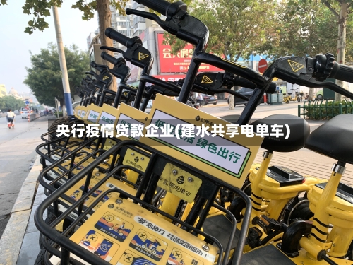 央行疫情贷款企业(建水共享电单车)