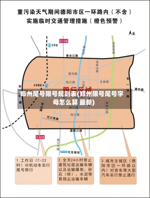 郑州尾号限号规则表(郑州限号尾号字母怎么算 最新)