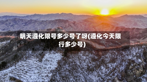 明天遵化限号多少号了呀(遵化今天限行多少号)-第3张图片