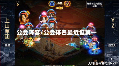 公会阵容/公会排名最近谁第一