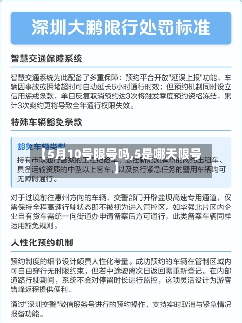 【5月10号限号吗,5是哪天限号】-第2张图片