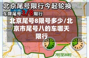 北京尾号8限号多少/北京市尾号八的车哪天限行-第2张图片